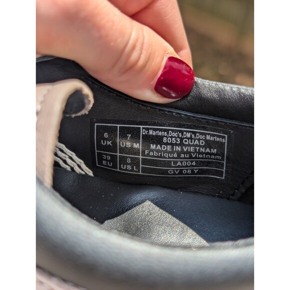 Doc Martens Pink Platform Lace Up Shoes Women's 8 NWOT Chunky Alt Punk Grunge - Picture 7 of 8